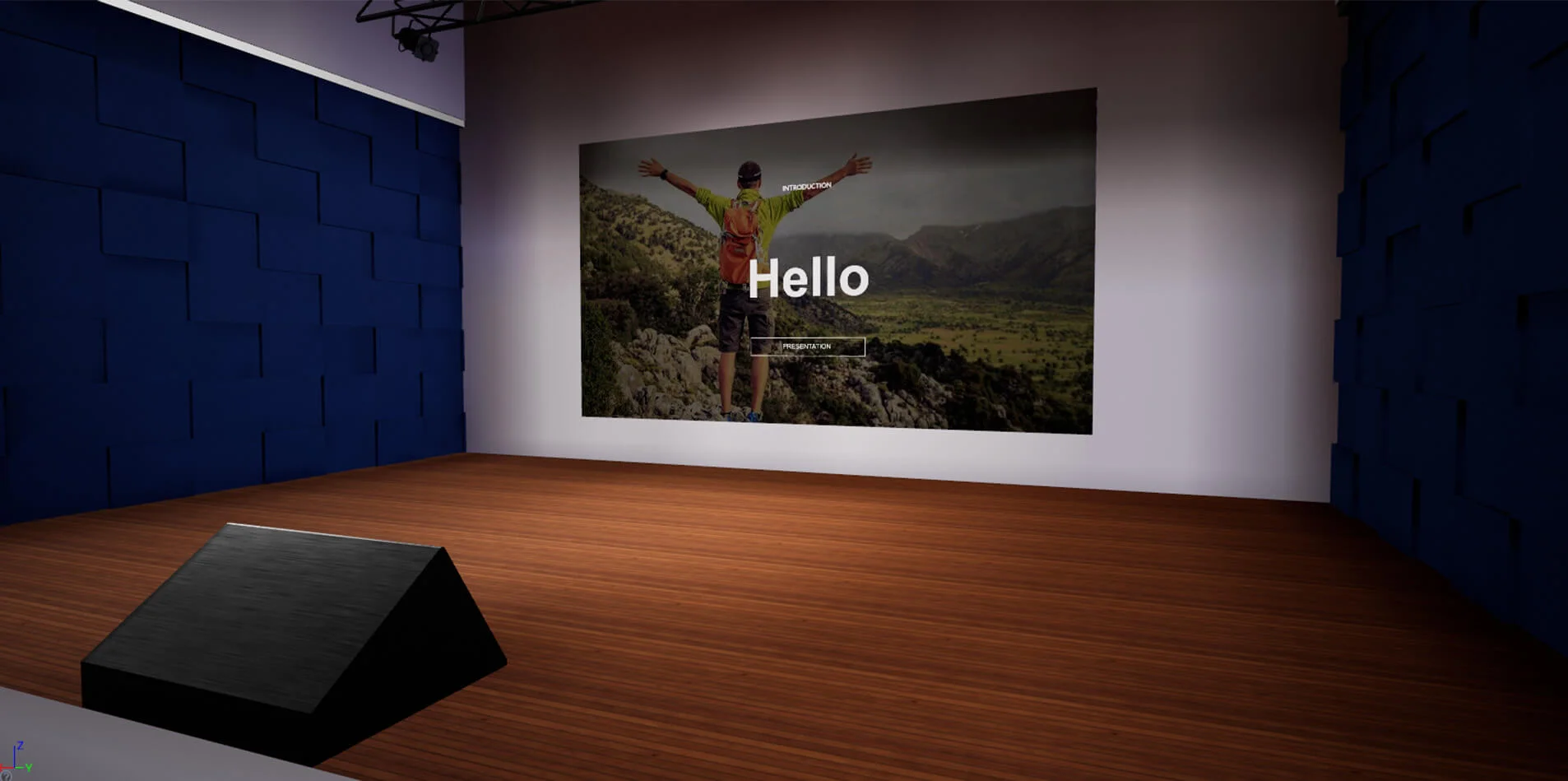 Virtual Reality Phobie öffentlicher Vortrag