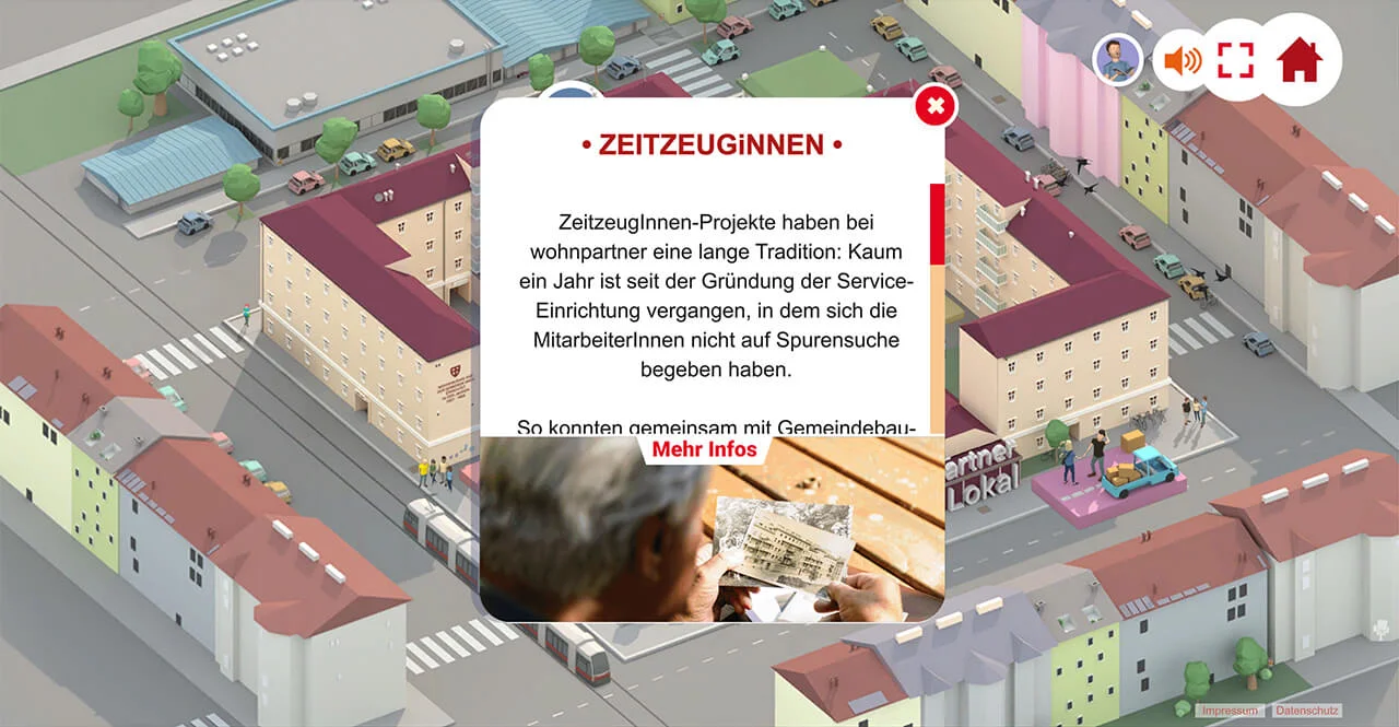 Wohnpartner interatkvie Übersicht