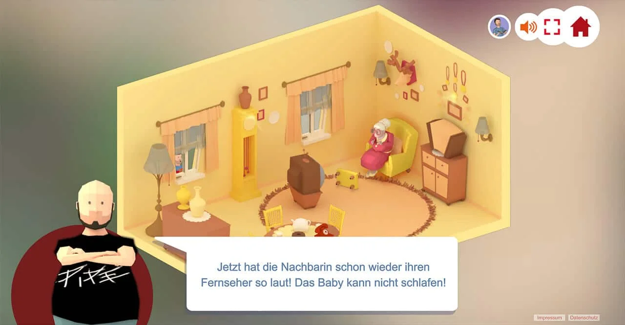 Wohnpartner Wimmelbild